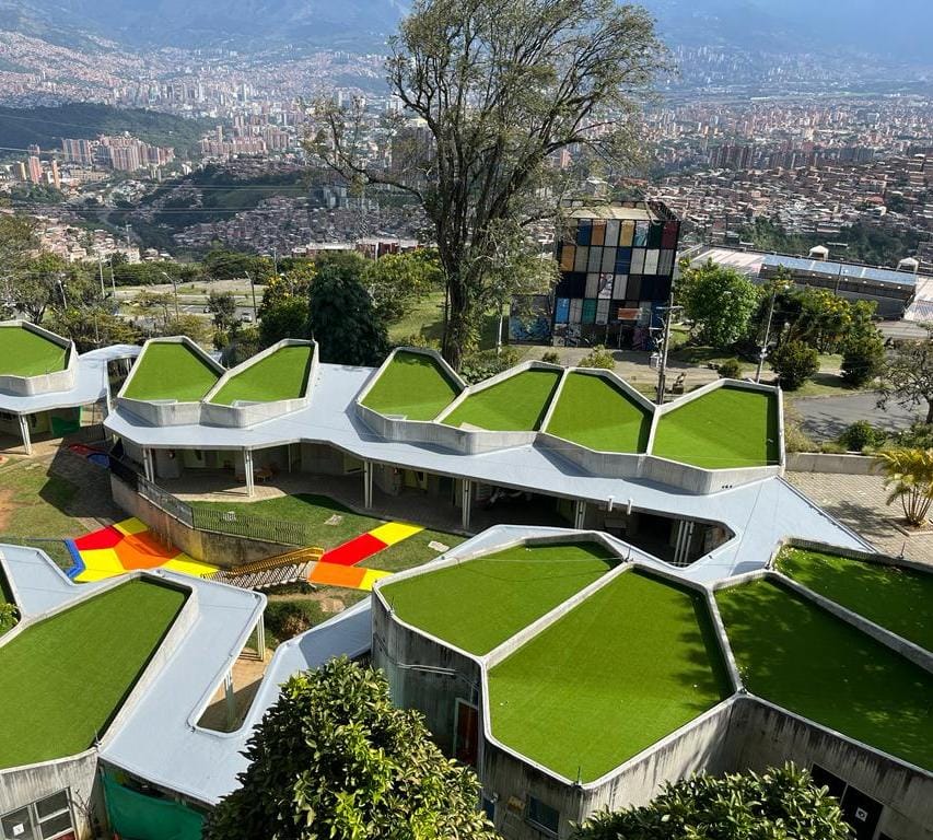 Instalación de grama decorativa estilo New Golden para terrazas