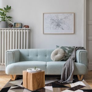 Tapete Level Geometric Brown