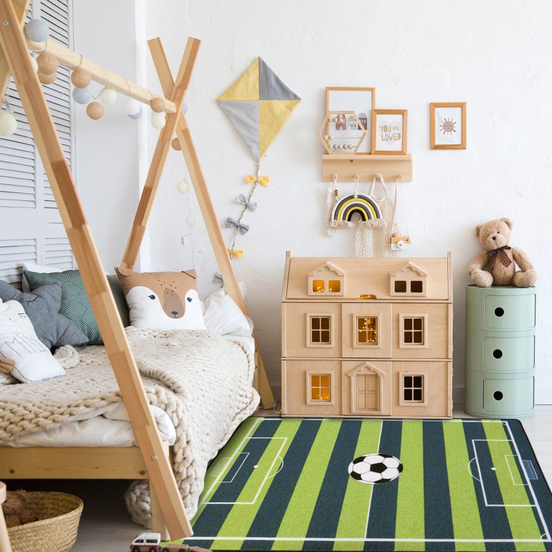 Tapete Infantil Mini Cancha Basic